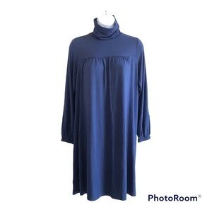 THE NINES by Hatch Maternity Turtle Neck Swing Dress Size S